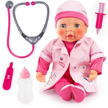 Bayer Doctor Set Doll Playset 38 cm B/O