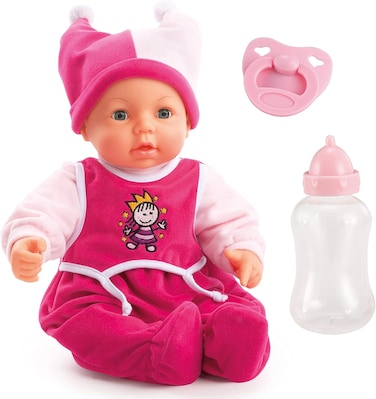 Bayer Design Hello Baby Multi Function Baby Doll, 8-10 - 18" (46cm)