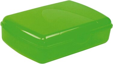 Quadratic Snack Box Green &ndash; 32x21x10cm