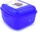 RIVAL Blue Snack Carrier &ndash; Snack Container for Kids, School, Office, and Kitchen Food Storage
