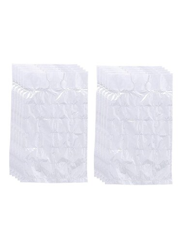 Disposable Ice Cube Bags Clear 31.5 x 2 x 18.5cm