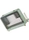 fannay Kitchen Cutting Board Holder, Kitchen Knife Drying Rack Stable Plastic Partition for Display (Green)