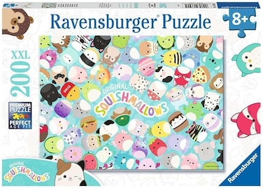Ravensburger Squishmallows 200 Piece Jigsaw Puzzle for Kids Cute Colorful Character CollAge Quality Cardboard Pieces EncourAges Focus Creativity Hand Eye Coordination And Family Fun