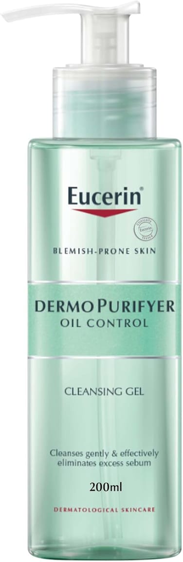 Eucerin Dermo Purifyer Oil Control Cleansing Gel For Blemish Prone Skin 200ml