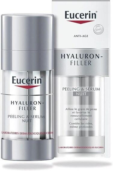 Hyaluronic Filler + 3 x Effect Peeling &amp; Serum Night Anti-Ageing 30ml