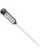 ELECDON Cooking Thermometer - Digital Food Meat Candy Thermometer - DT-10 Instant Read Digital Cooking Meat Thermometer with Long Probe for Cooking BBQ Kitchen Grill Milk (Black Color)