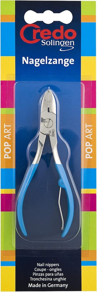 قصافة أظافر بوب آرت مطلية بالنيكل مقاس 12 سم من كريدو