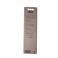 Credo Solingen Prof Nail File   Artif Nails Black Blstr   1 Pc