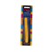 Credo Solingen Nail File Pop Art Split Nails Yellow BlIster   1 Pc