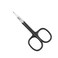 Credo Solingen Cuticle Scissors Curved Tower Tip   Black  9cm