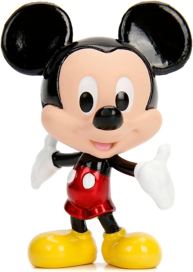 Jada - Mickey Mouse, Metal Mickey Figure 7 cm, Officially Licensed Disney (253070002)