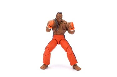 Jada Deejay Street Fighter 6 Inch Deluxe Articulated Collector Figure With Interchangeable Hands And Head, Accessories And 20 Articulated Points