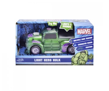 Jada Marvel Hulk Light Hero Hulk Die-Cast Car (1:32, Green)