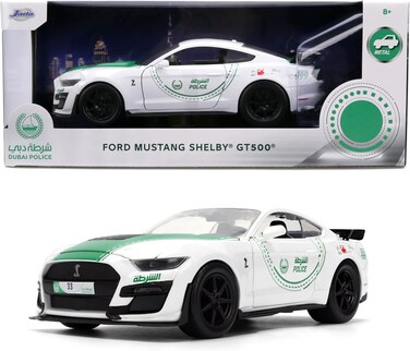 جادا - سيارة فورد موستانج تابعة لشرطة دبي - نموذج مصبوب بمقياس 1:24