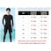 3pcs / Set Men Gym Running Clothes Set Long-Sleeved Quick-Drying Sports Suit &ndash; Science Fiction - Size XL