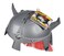 Simba 108042242 Wild Knights Helmet with Textile Straps For Attaching, Multicoloured