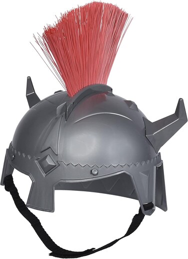 Simba 108042242 Wild Knights Helmet with Textile Straps For Attaching, Multicoloured