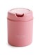 Living Mini Desk Trash Can with Lid, Small Desktop Countertop Waste Basket Garbage Bin for Office Bathroom Vanity, Tabletop or Coffee Table Kitchen Storage (Pink)