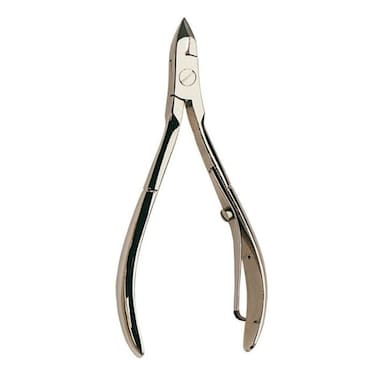 Nippes Solingen Professional Nickel Plated Fingernail Clipper (29) - For Finger &amp; Toenail Cosmetics -Professional Grade - Ergonomic Hand Grip - Sharp And Safe Design - 100 Mm
