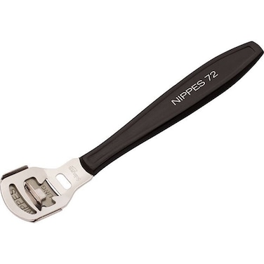 Nippes Callous Remover 72 -Easy And Safe Removal Of The Callous - High Sustainability - Replaceable Blades - Black