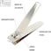 Nippes Solingen Professional Nickel Plated Fingernail Clipper (126) - For Finger &amp;Toenail - Professional Grade - Ergonomic Hand Grip - Sharp &amp; Safe Design - 6Cm