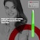 Nippes Solingen Cosmetic Tweezer Stainless Steel Colored Bented 709 - Suitable For Fine &amp; Precise Plucking - Handy With Good Grip - Green