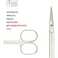 Nippes Solingen Cuticle Scissors Nickel Plated 800 - Ideal For Pedicure Or Manicure - Good Handling - Precise And Easy Cutting - 90 Mm