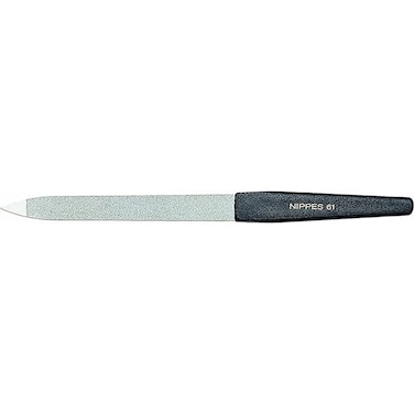 Nippes Solingen Sapphire Nail File Coarse &amp; Fine 61 - Made Of The Hardened Steel - For Precise Filing Through Round Shape