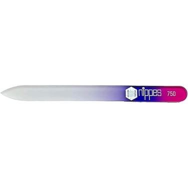 Nippes Solingen Rainbow Glass Nail Filler 750 - 140 - Premium Quality Glass - Allows You To File The Nails In Both Side - 140 Mm