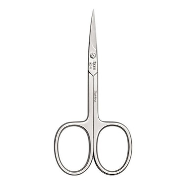 Nippes Solingen Cuticle Scissors Stainless Steel Curved 800R - Ideal For Pedicure Or Manicure - Anti-Allergic &amp; Sterilizable - Precise And Easy Cutting - 90 Mm