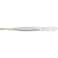 Nippes Solingen Tweezer Gold Tip Crab Claw Bented 9Sgp - For Eyebrow Shaping &amp; Fine Hair Removal - Comfortable To Use &amp; Handy