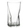 Geometric Faceted Glass, Tall Tumbler, Clear, 45 cl