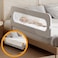 NJ Baby Bed Rails Guard - Foldable Toddler Bed Rail, Kids' Bed Rails &amp; Rail Guards,Safety Bed Fence Protector Rail, Adjustable Heights Bed Guard Rail for Queen King Twin Bed Kid (1.5 M)