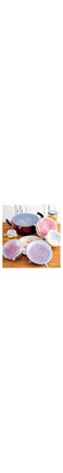 6 Pack Silicon stretch lids Multi size Reusable Storage Covers Bowls Cups Pots Containers