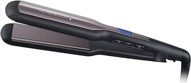 Remington Pro Ceramic Extra Wide Plate Hair Straighteners for Longer Thicker Hair, Digital Temperature Control S5525