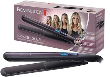 Remington Pro-sleek &amp; Curl Creates Curls, Waves and straight styles S6505
