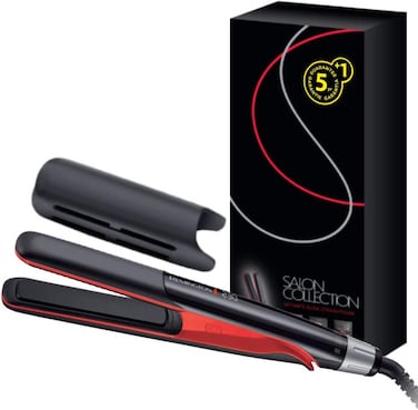 Remington S9700 Hair Straighteners With Ceramic Ultimate Glide Black And Red