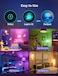 Lepro B2 AI Smart Bulb E27, 1100LM 10W (Replace 75W), Music Sync Bluetooth &amp; WiFi Bulb, Voice Control Screw Light Bulbs, AI Lighting Design Assistant,Work with Alexa &amp; Google Assistant, 2 Packs
