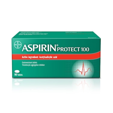 Aspirin Protect 100 mg Tablets 90's