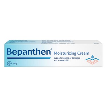 Bepanthen Moisturizing Cream For Dry, Damaged &amp; Irritated Skin 30g