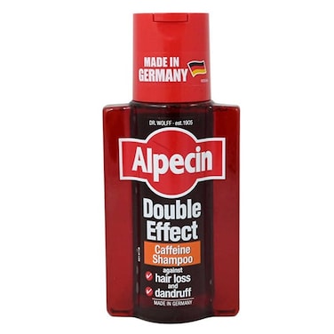 Double Effect Caffeine Shampoo Prevent Hair Loss and Dandruff 200ml
