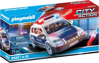 Playmobil Police Car with Lights and Sound (6920)