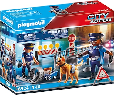 Playmobil Police Roadblock (6924)