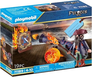 Playmobil Pirate with Cannon Gift Set (71189)