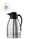 Auberge Vacuum Flask – Silver/Black, Stylish & Insulated for All-Day Use