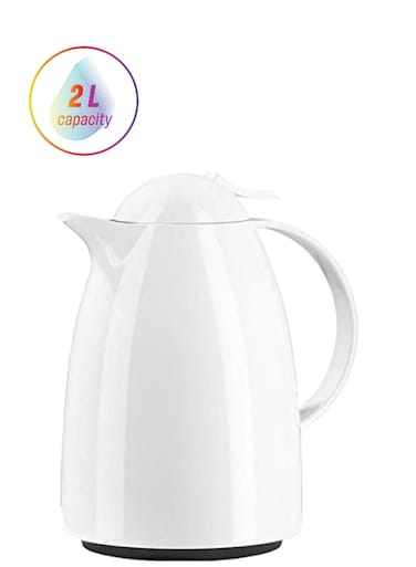 Auberge Quick Tip Flask White – 2L Thermal Beverage Dispenser