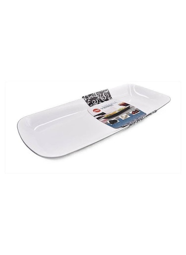 Emsa Vienna Serving Tray &ndash; White, 38 x 17 cm, Durable &amp; Stylish