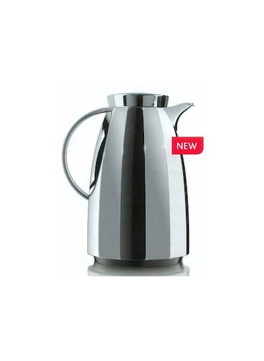 Emsa Brilliant Screw Vacuum Flask 1.5L &ndash; Chrome Finish, Elegant &amp; Durable