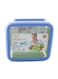 Square Clip and Close Food Container – 850ml, Clear/Blue, Airtight & Leakproof