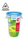 Tall Round Food Storage Container with Lid &ndash; Clear, Durable &amp; Space-Saving Design
